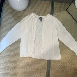 Designers Originals Cream Button-Front Women's Cardigan